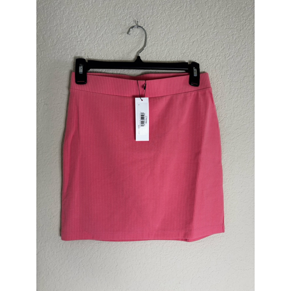 Women's The Drop Mini Skirt Size S Pink preppy cute miniskirt stretch fun